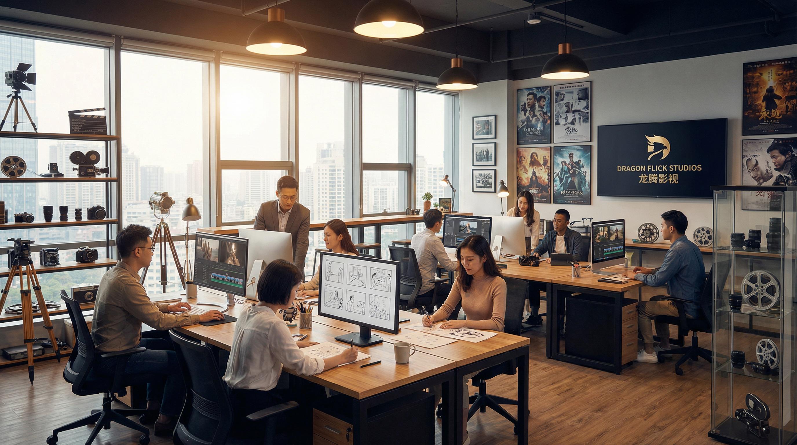 海角社区影视传媒公司办公室